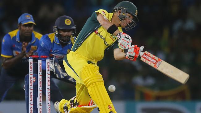 David Warner will lead Australia in the third ODI against Sri Lanka. Picture: Getty Images.