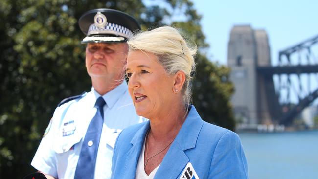 NSW Police Minister Yasmin Catley’s office said the invitation to march was open to all officers not just GLLOs. Picture: Gaye Gerard