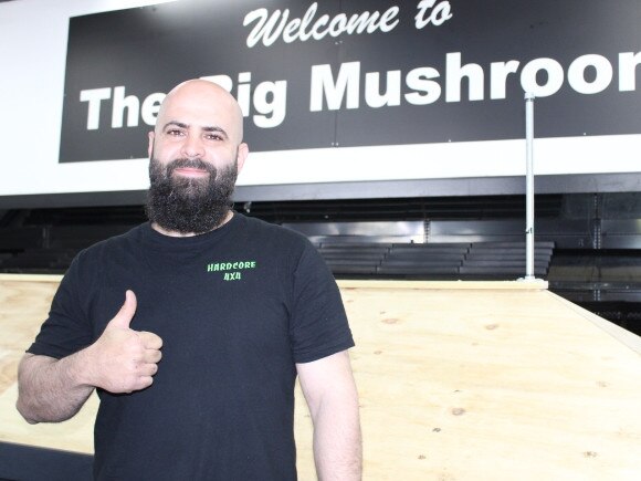 Co-owner Walid Hijazi at the soon to reopen The Big Mushroom in Cleveland. Picture: Marcel Baum