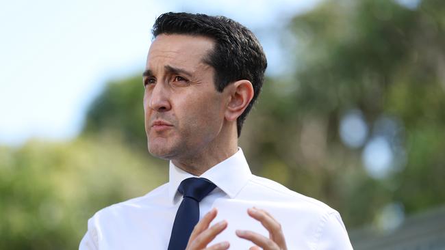 Queensland Leader of the opposition David Crisafulli says the housing crisis needs to be addressed in the regions. Picture Lachie Millard