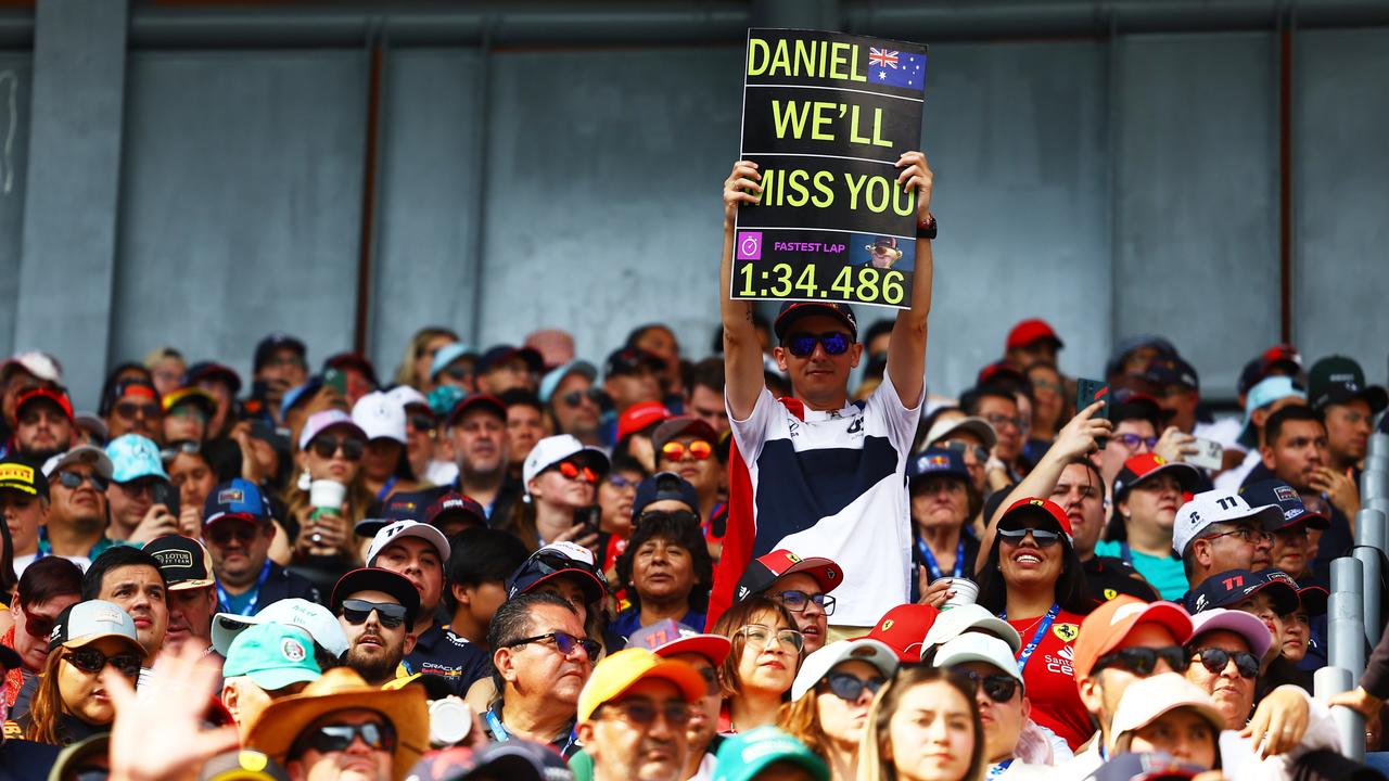 We’ll miss you, Daniel. (Photo by Mark Thompson/Getty Images)