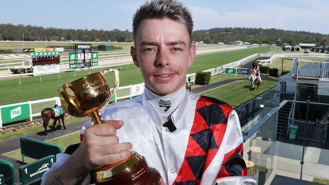 Melbourne Cup-winning jockey Robbie Dolan is eager to win a Group 1 in Queensland. Picture: Liam Kidston