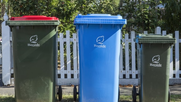 Bayside City Council are checking residents are recycling property during a bin audit. Picture: Facebook