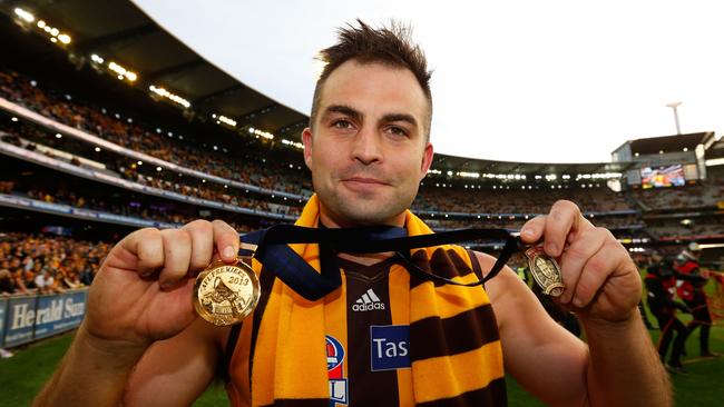 Recruit Brian Lake was the 2013 Norm Smith medallist. Picture: AFL Media