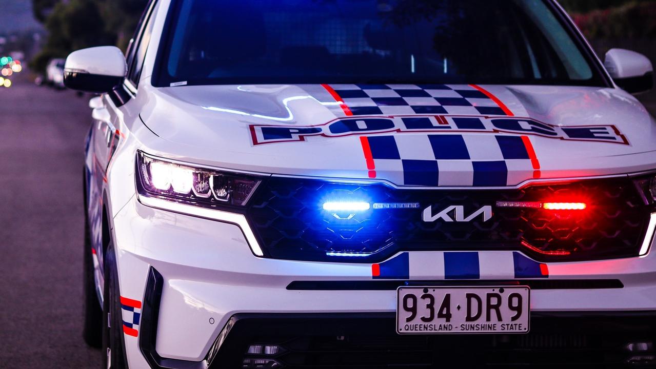 Man dies after being crushed between trailer and post