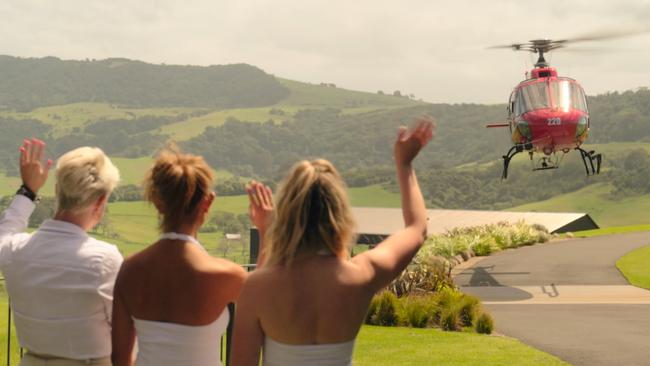 Chef George chats about rare ingredients being flow in by helicopter.