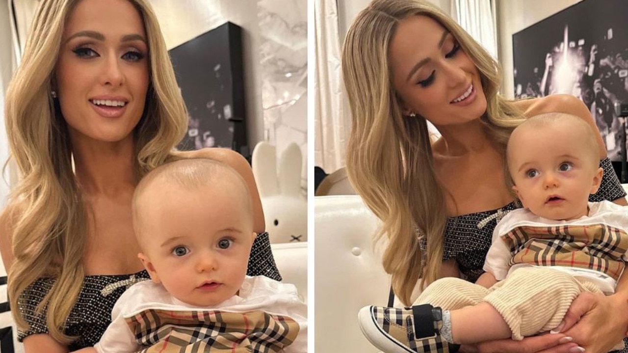 Paris Hilton takes baby Phoenix to New York City for the first time