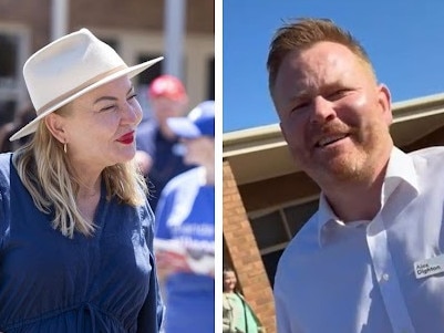 Liberal candidate for Black Amanda Wilson has accused Labor candidate Alex Dighton of intimidating behaviour at prepolling booths