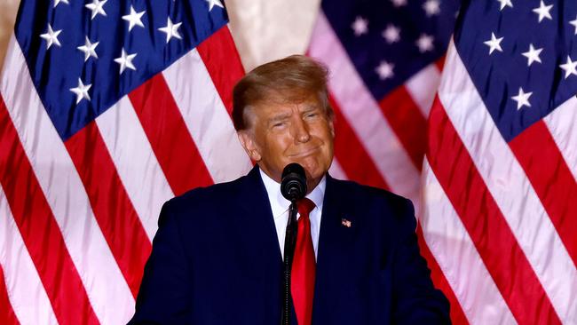 Former President Donald Trump officially launched his 2024 presidential campaign last year. Picture: AFP