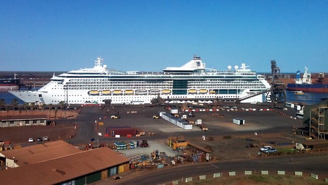 Port Hedland cruise ship