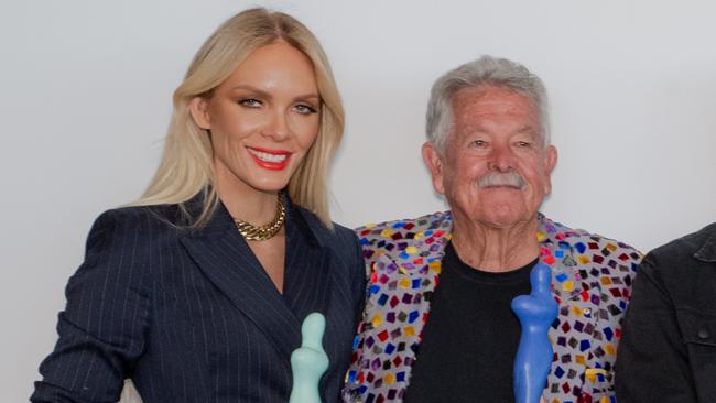 2022 Australian Fashion Laureate winners Rebecca Vallance and Ken Done.