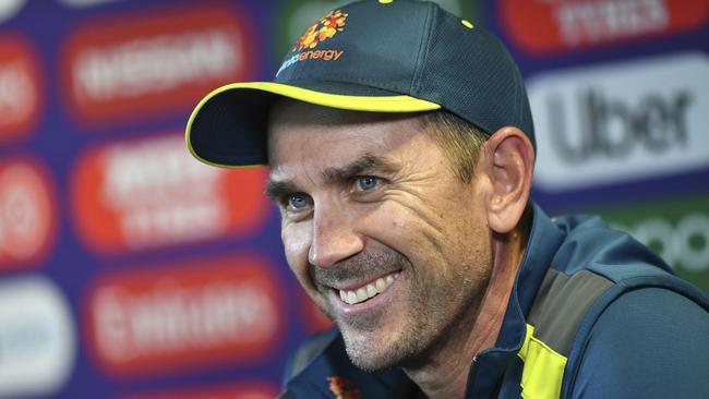 Australia coach Justin Langer has some big decisions to make ahead of the semi-final. Picture: AP