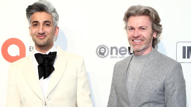 Tan France and Rob France. Picture: Tommaso Boddi/Getty Images for IMDB