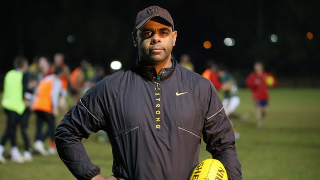 2013 grand final coach Eugene Warrior is back at the Hawks. Picture: Matt Turner