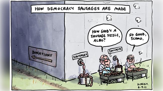 Jon Kudelka Letters Cartoon for 06-09-2019. Version: Letters Cartoon  (1280x720 - Aspect ratio preserved, Canvas added)COPYRIGHT: The Australian's artists each have different copyright agreements in place regarding re-use of their work in other publications.Please seek advice from the artists themselves or the Managing Editor of The Australian regarding re-use.