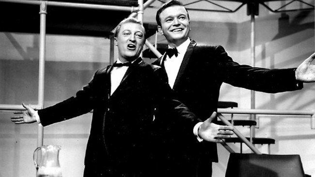 Graham Kennedy and Bert Newton were a dynamic duo on IMT.