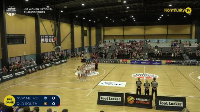 Replay: NSW Metro v Queensland South (U18 Women Gold)—Basketball Australia Under-18 National Championships and Junior Wheelchair Championships Day 8