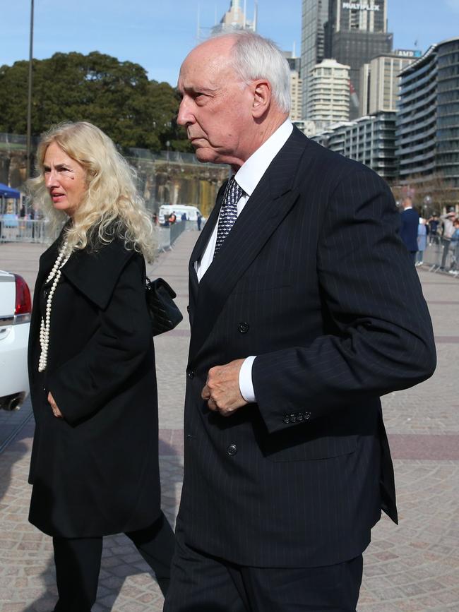 Former prime minister Paul Keating and Annita Keating. Picture: David Swift.