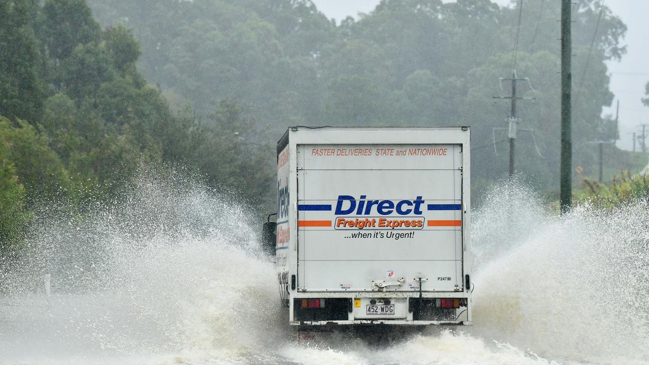 Heavy rain is expected across southeast Queensland into Tuesday morning. Picture: Patrick Woods.