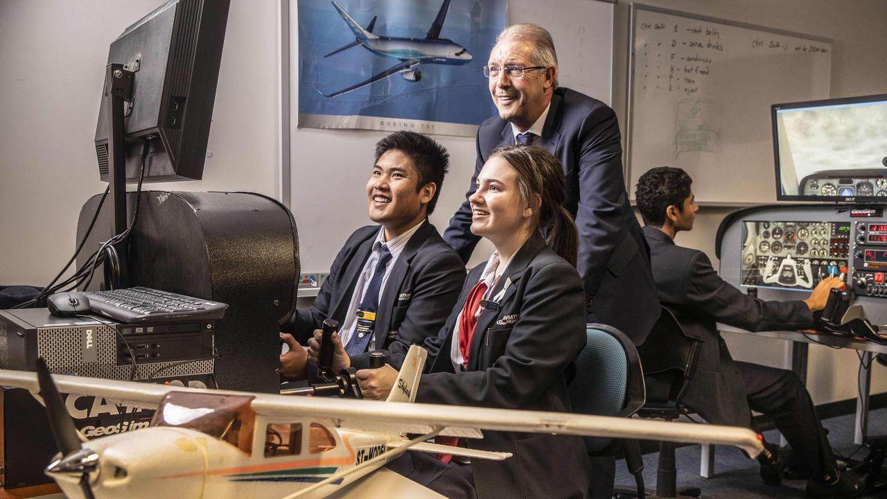 Aviation High Helps Students Get Headstart In Soaring Airline Sector