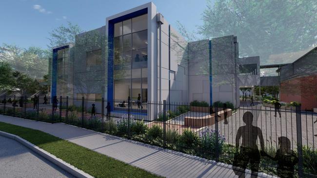 Concept image of the new learning centre at Whitefriars Catholic School. Source: PlanSA