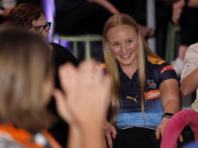 Bendigo’s Lucia Painter was drafted by the Eagles in the top 10. Picture: Dylan Burns/AFL Photos via Getty Images.