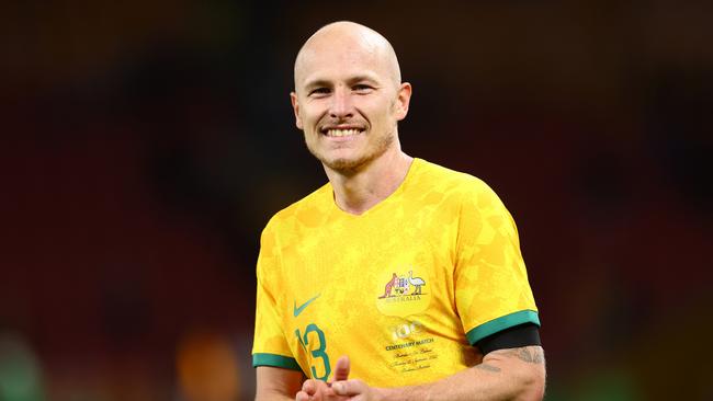 Aaron Mooy will be Australia’s key man in midfield. Picture: Getty