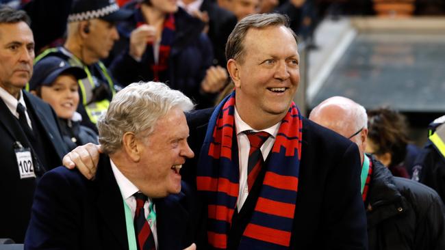 Glen Bartlett led the Dees to their first finals win in twelve years. (Photo by Adam Trafford/AFL Media/Getty Images)