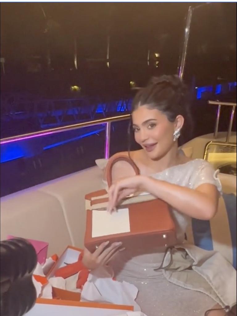 Kylie Jenner gifted rare 140 000 Hermes handbag for 25th birthday