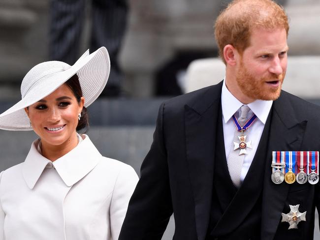 Prince Harry, Duke of Sussex, and Meghan, Duchess of Sussex. Picture: Toby Melville – WPA Pool/Getty Images.