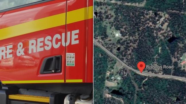 Emergency services including three firecrews rushed to a blaze in a Dalysford property.