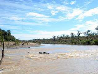 WEIR SITE: Rookwood Weir will eventually be built several hundred metres upstream of the Fitzroy River, but political disagreements continue surround the cost and size of the project.