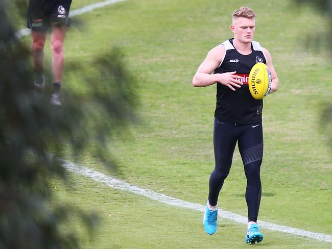 ...But will he make it back for the Pies during the finals? Picture: Getty Images