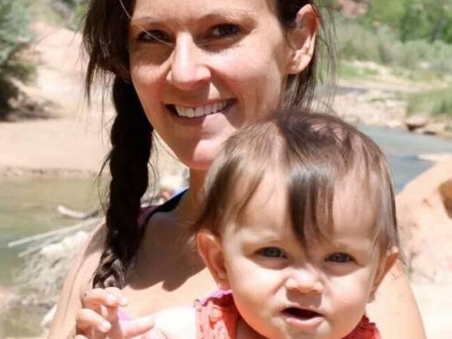 Skyah Suwyn with her mother April. Picture: Facebook