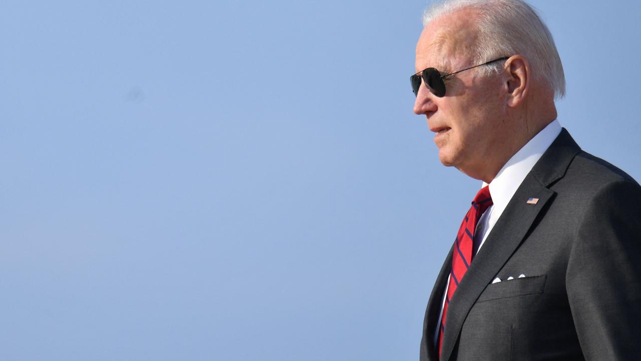 US President Joe Biden. Picture: Nicholas Kamm/AFP