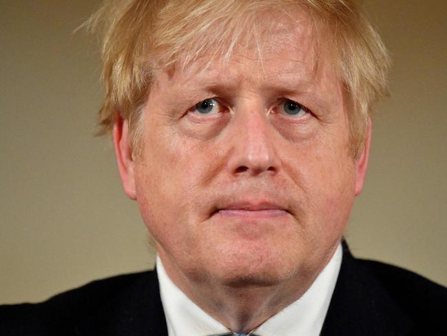 British Prime Minister Boris Johnson in March. Picture: AFP