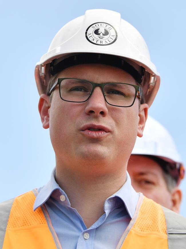 Minister for transport and infrastructure Stephan Knoll. Picture: AAP Image/David Mariuz