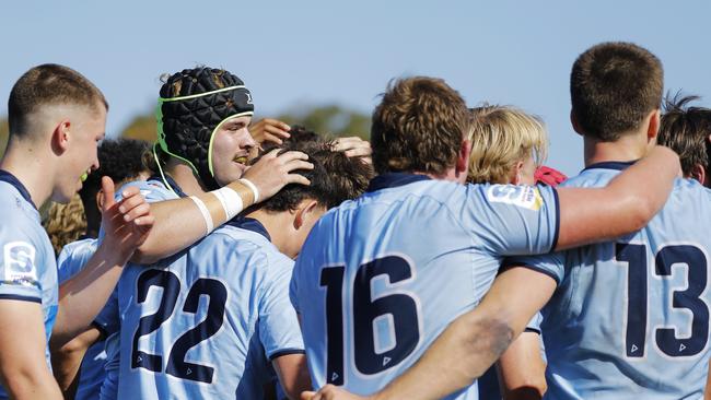 Round 3 Super Rugby U19 action between between the NSW Waratahs and QLD Reds. Picture: © Karen Watson