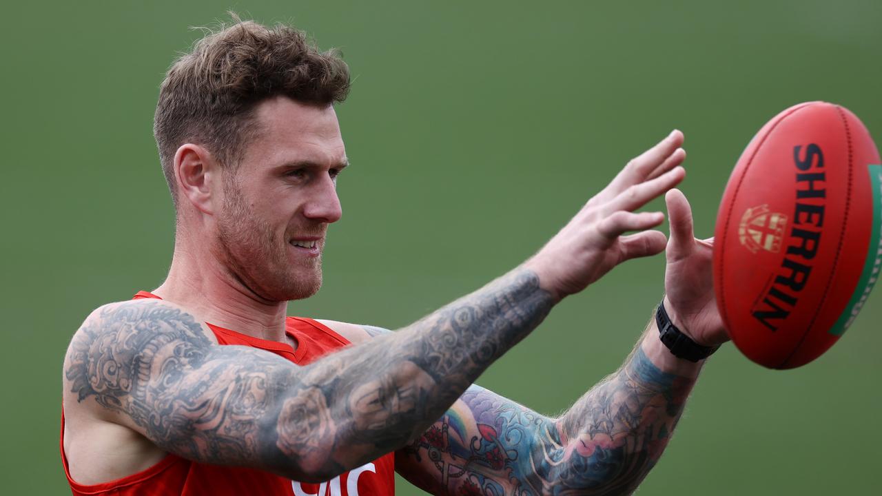 St Kilda forward Tim Membrey is receiving ‘really good ongoing care’. Picture: Michael Klein