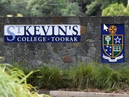 St Kevin’s principal Deborah Barker informed parents on Wednesday. Picture: AAP Image/Erik Anderson