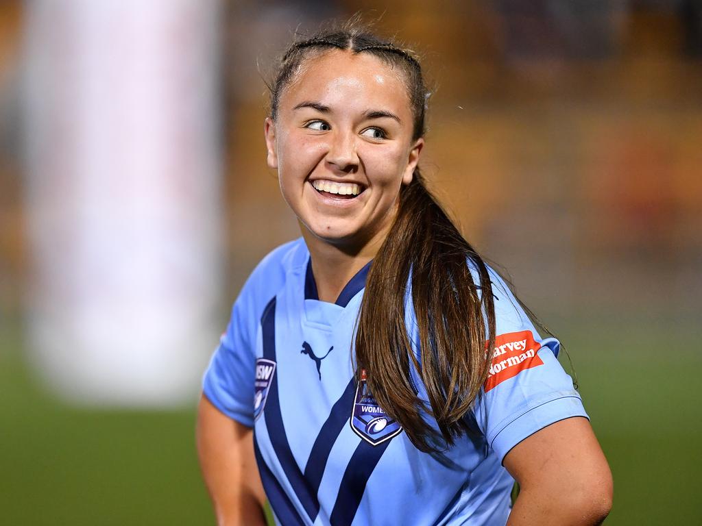 Jada Taylor scored a scintillating try for the NSW Under 19s.