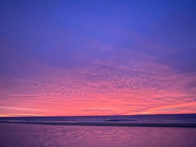 Adelaide sunset. Joanna Kensington Grange Beach