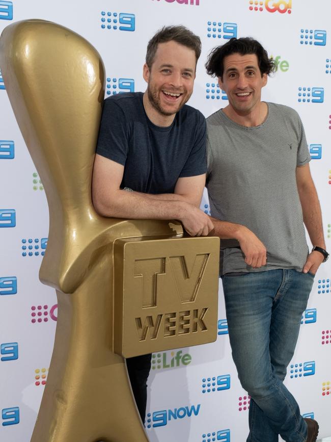 Hamish Blake and Andy Lee have been regular Logie nominees. Picture: Supplied