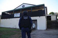 AU NSW:    Police Dismantle Bikie Clubhouse in Early Morning Raid   April 05