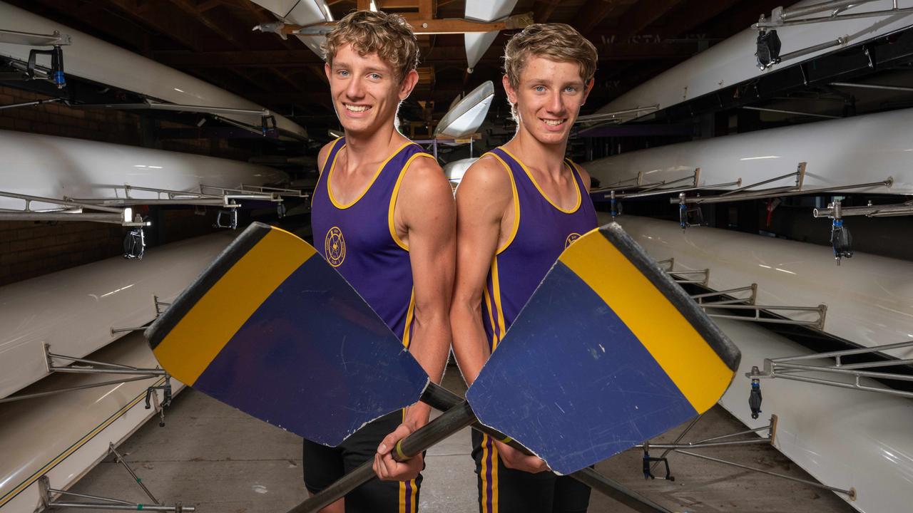 Double trouble: Geelong brothers chasing national rowing success