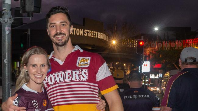 Brisbane v Storm Friday 8 September 2023. Picture: Stephen Archer