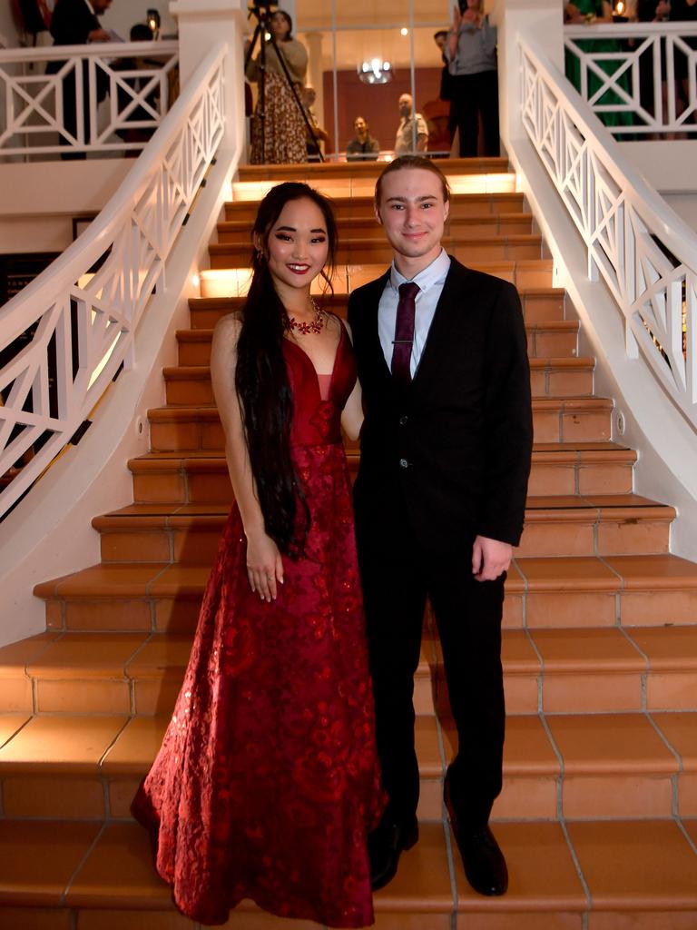 ANNANDALE CHRISTIAN COLLEGE school formal 2022 at Ridges Southbank. Khiala Emerson and Jack Copeland. Picture: Evan Morgan