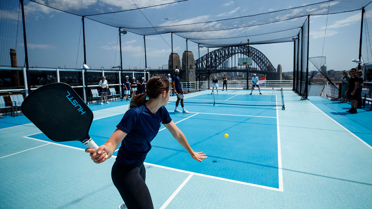 Pickleball cruise ships trend The Mercury