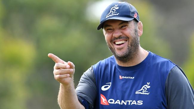 The Wallabies coach believes his squad can turn it around. (AAP Image/Darren England)