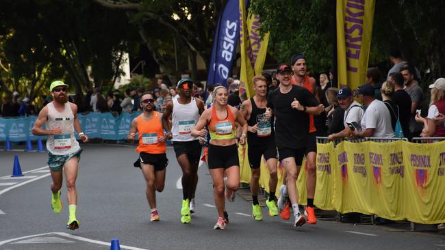 Some of the magic moments and action from the ASICS Runaway Noosa Marathon. Photo: Mark Furler